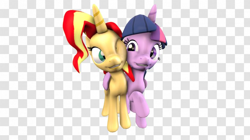 Pony Sunset Shimmer Twilight Sparkle Equestria Horse - Heart - Hug Transparent PNG