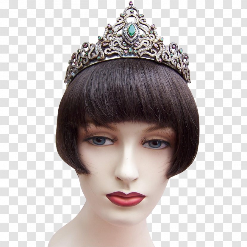 Tiara Hair Tie Forehead Wig - Jewellery Transparent PNG