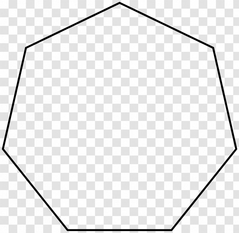 LibreLogo Heptagon Declension Regular Polygon Noun - English - Equilateral Hexagon Transparent PNG