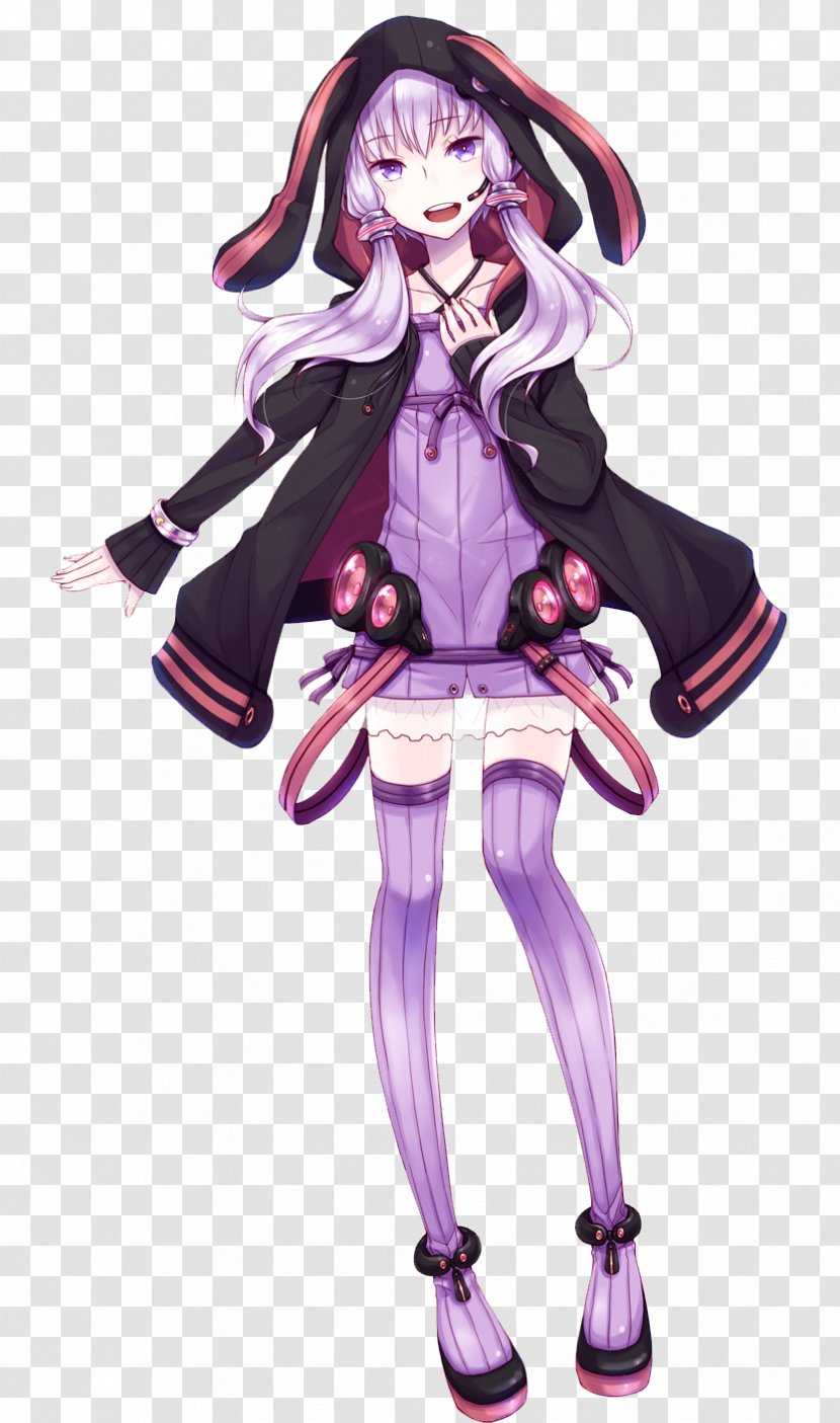 Yuzuki Yukari Vocaloid 3 Cosplay - Frame Transparent PNG