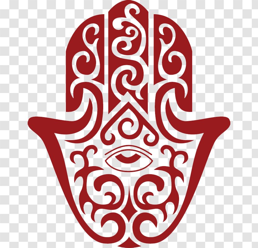 Gomsa Hamsa Wall Decal Middle East Mehndi - Text - Hand Tattoo Transparent PNG