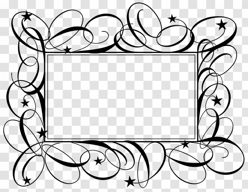 Picture Frames Drawing Clip Art - Decorative Arts - Line Frame Transparent PNG