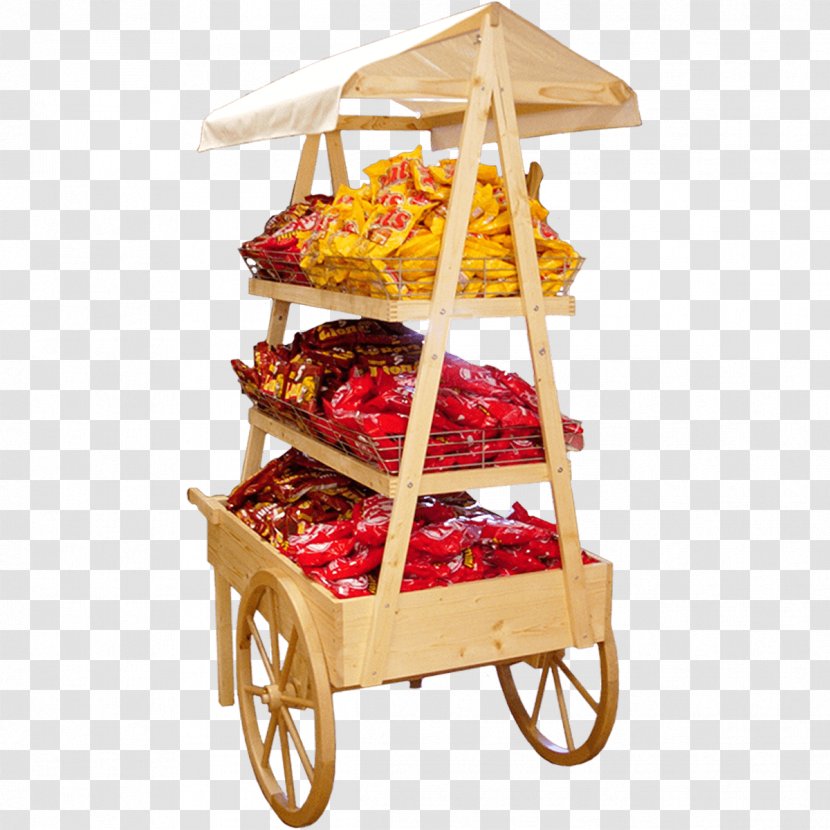 Wood Cart Fichtenholz Myymäläauto - Furniture Transparent PNG