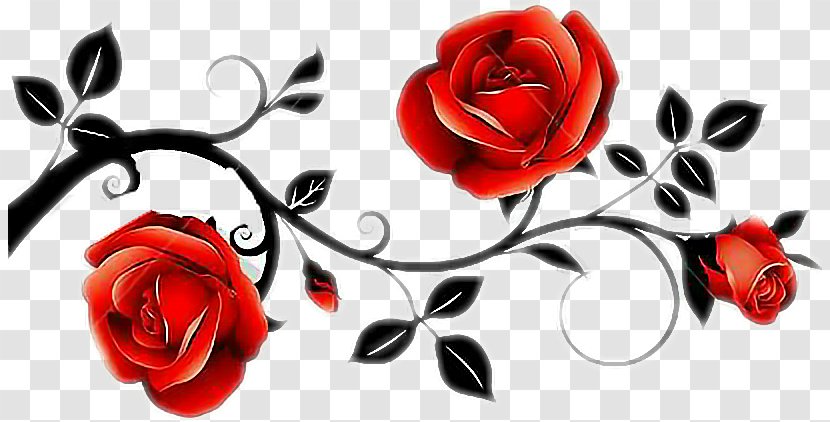 Garden Roses Clip Art - Heart - Rose Transparent PNG