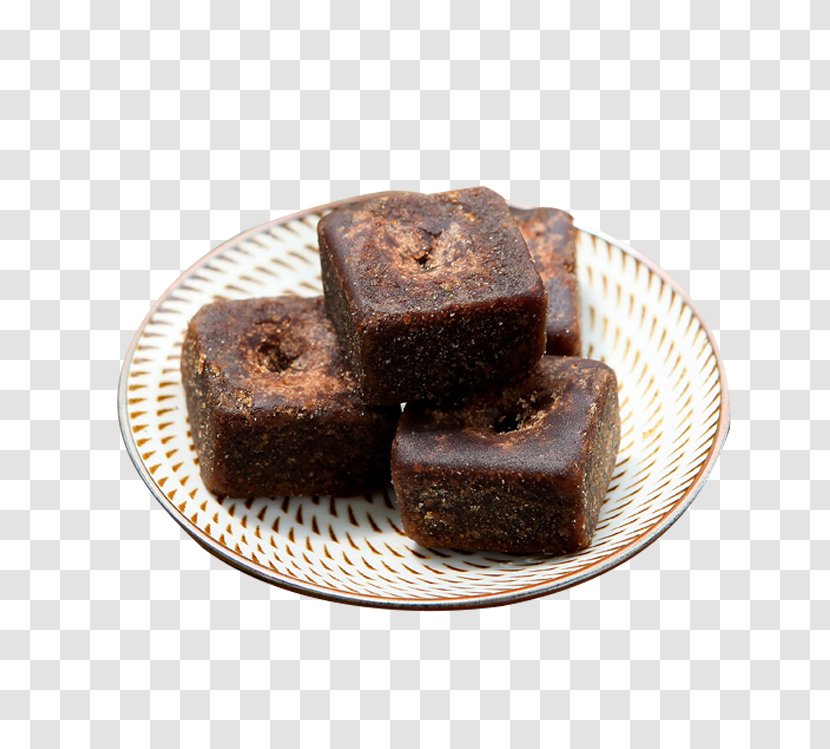 Yunnan Chocolate Brownie Ginger Tea Parkin Brown Sugar - The Ancient Side Of Production Candy Transparent PNG