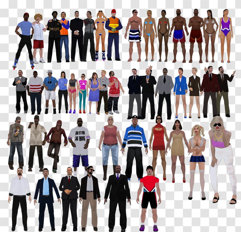 Sportswear Social Group Human Behavior Uniform Team - Shoulder - GTA Status Transparent PNG