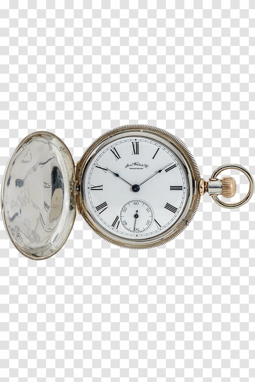 Silver Pocket Watch Clock Jewellery Transparent PNG