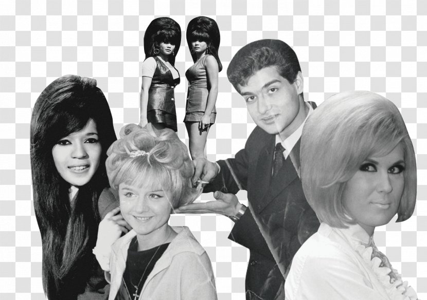 Margaret Vinci Heldt 1960s Beehive Hairstyle Updo - Heart - Model Transparent PNG
