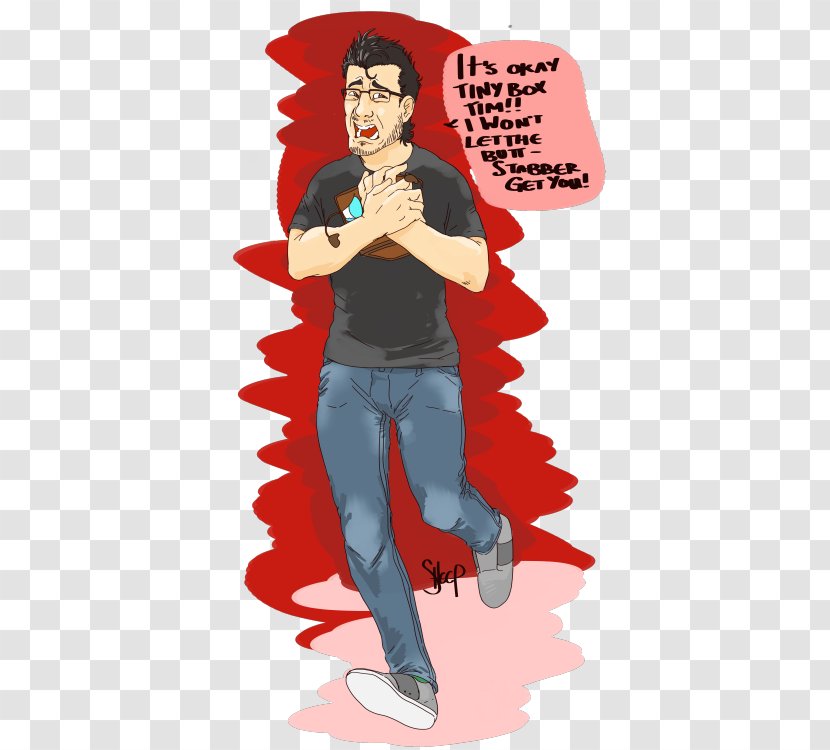 Markiplier Keyword Research Drawing - Red - Ink Mark Transparent PNG