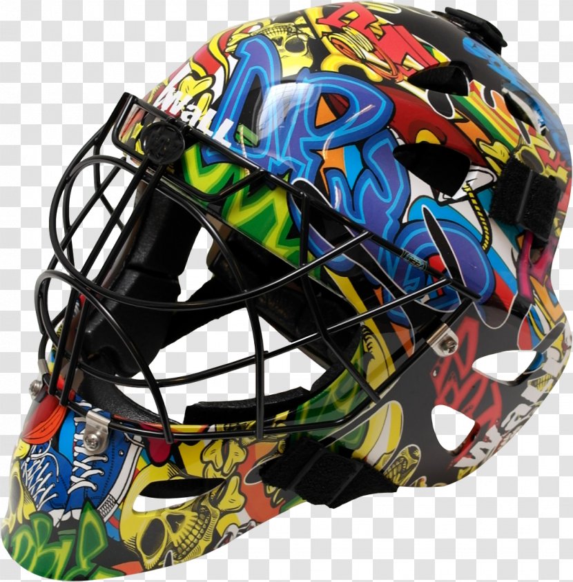 Goaltender Mask Lacrosse Helmet Bicycle Helmets American Football Floorball Transparent PNG