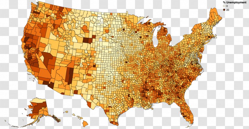 WUSF Television Show Health Organization - Leaf - Unemployed Map Transparent PNG