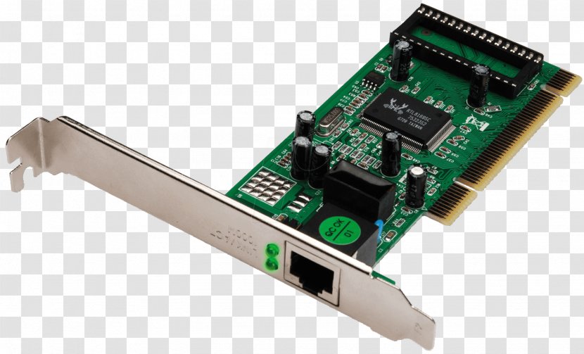 Graphics Cards & Video Adapters Network Gigabit Ethernet Conventional PCI - Card Transparent PNG