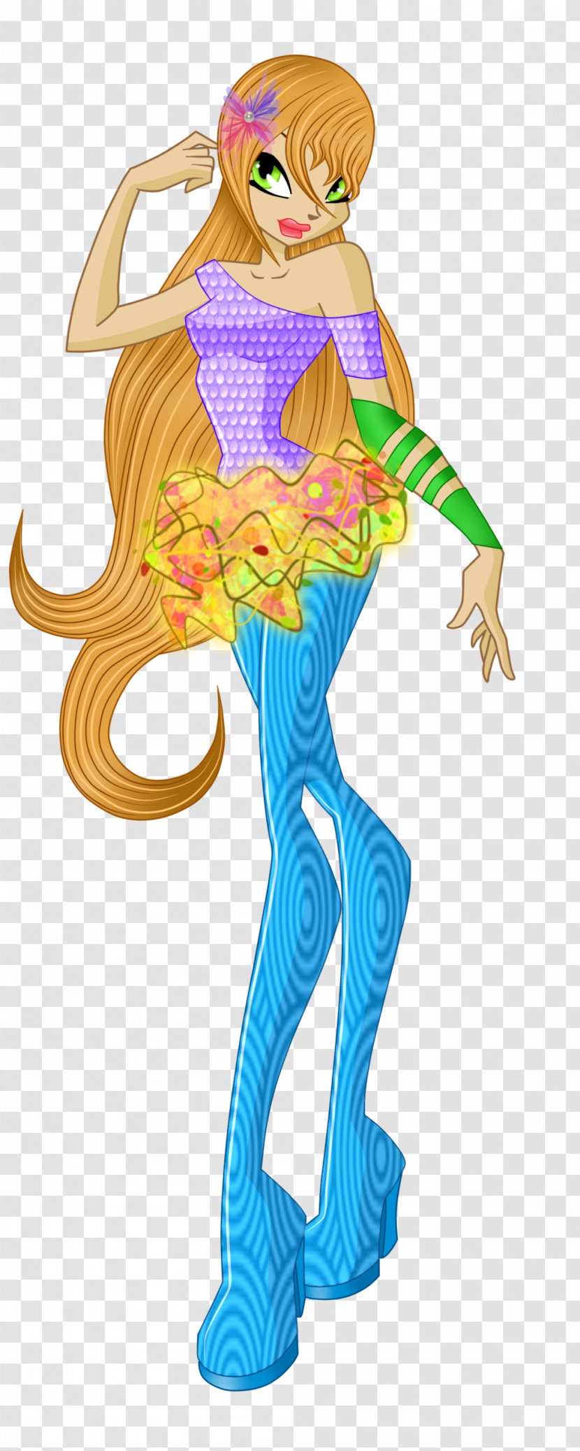 Sirenix Mermaid Costume Clip Art - Fashion Illustration - Deviantart Transparent PNG