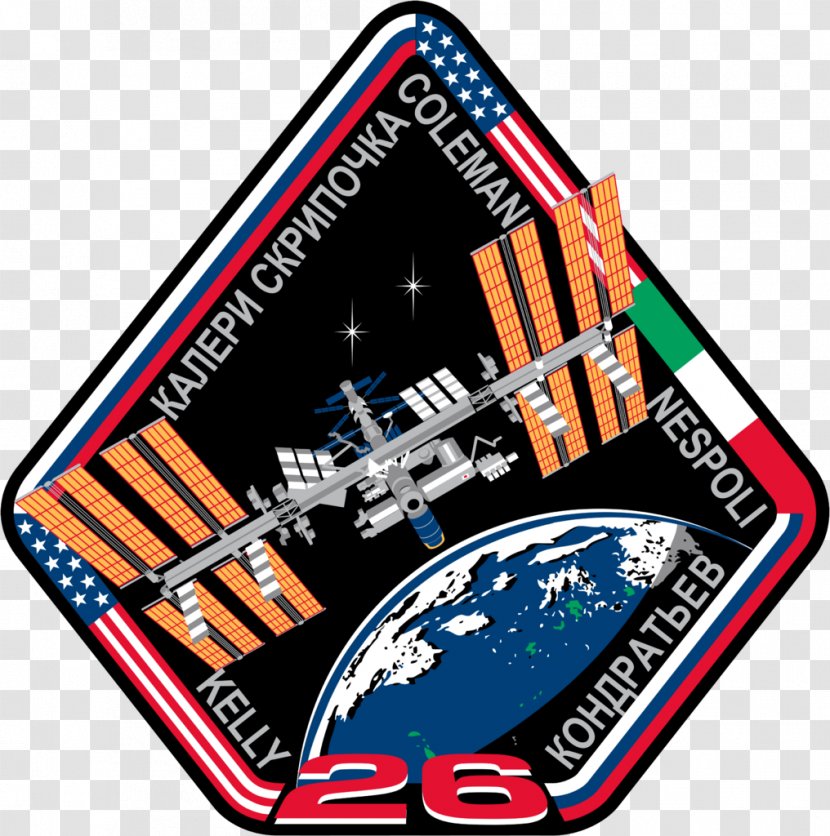 International Space Station Expedition 26 25 Soyuz TMA-01M 27 - Sticker - Patchwork Transparent PNG