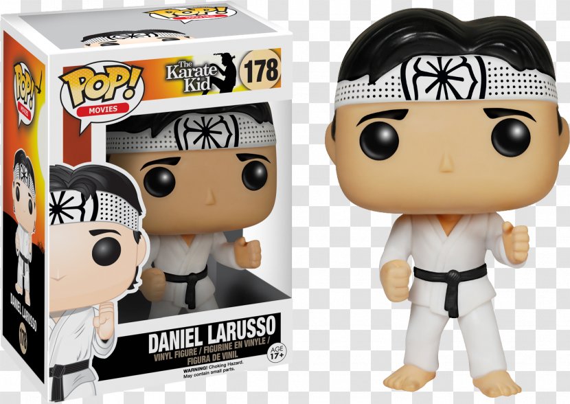 Daniel LaRusso Mr. Kesuke Miyagi Funko The Karate Kid Action & Toy Figures - Cobra Kai Transparent PNG