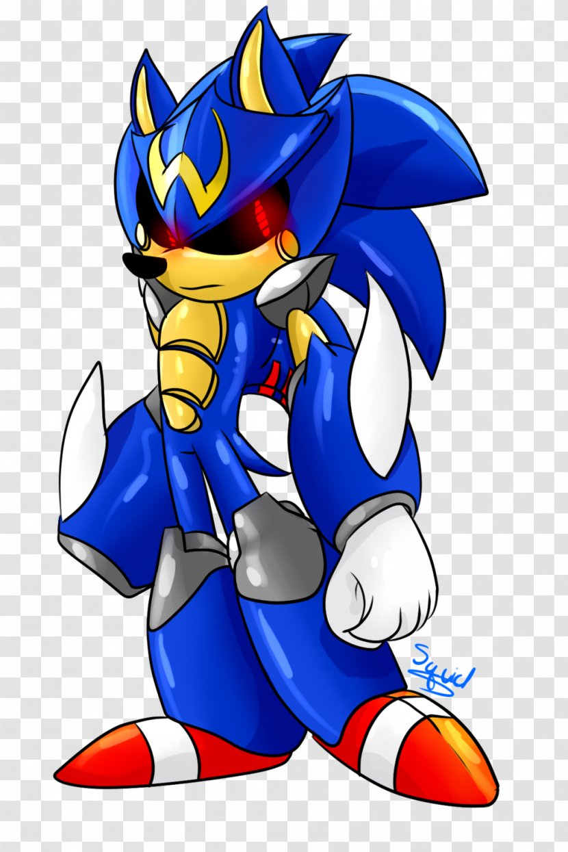 Metal Sonic Battle The Hedgehog Doctor Eggman Mega Man - Drawing Transparent PNG