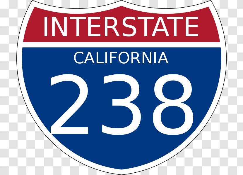 Interstate 5 In California 10 710 405 605 - Route Number - Road Transparent PNG