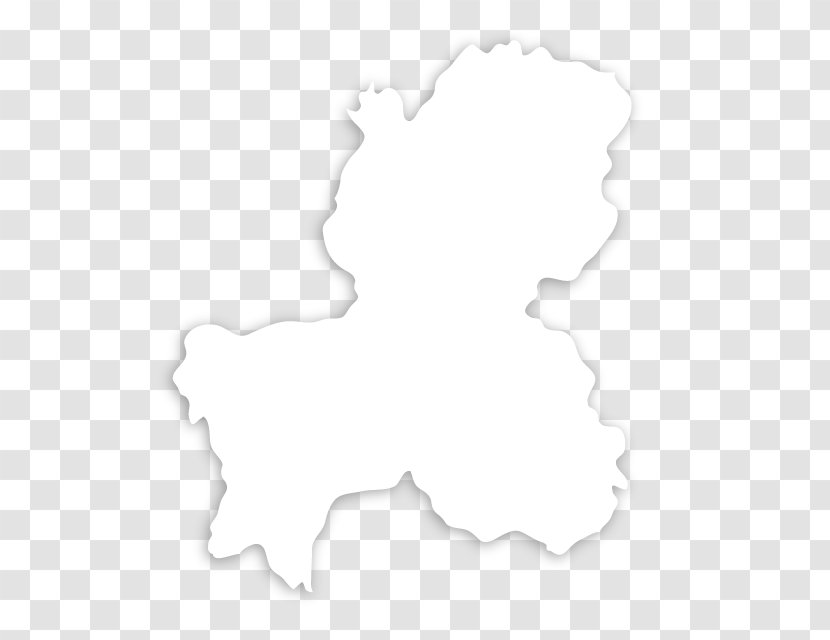 Black & White - M - MBirdh Map Transparent PNG