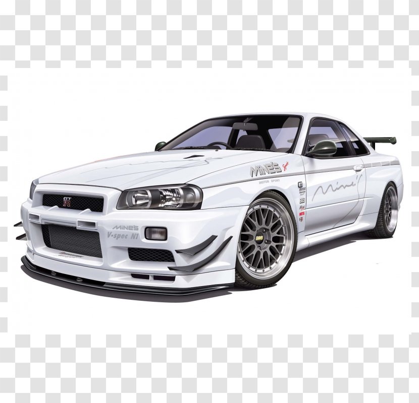 Nissan Skyline GT-R Car Mine's - Hardware Transparent PNG