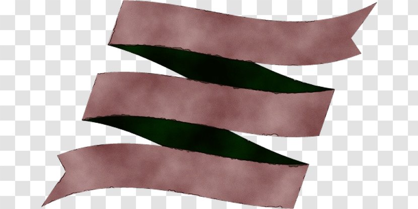 Pink Green Red Ribbon Brown - Leather Hair Accessory Transparent PNG