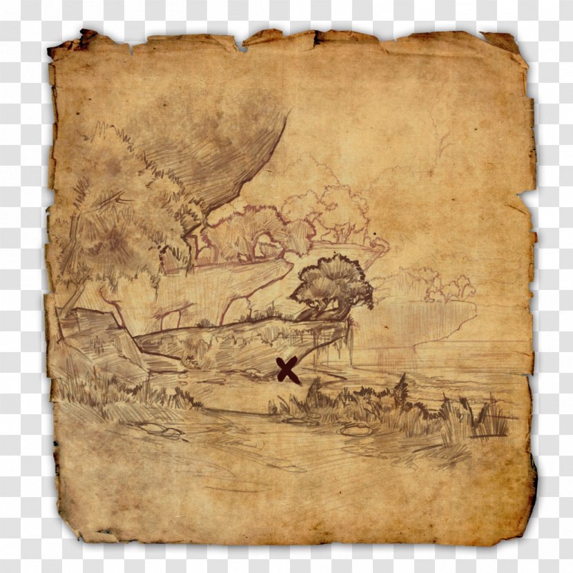 The Elder Scrolls Online Treasure Map V: Skyrim Transparent PNG
