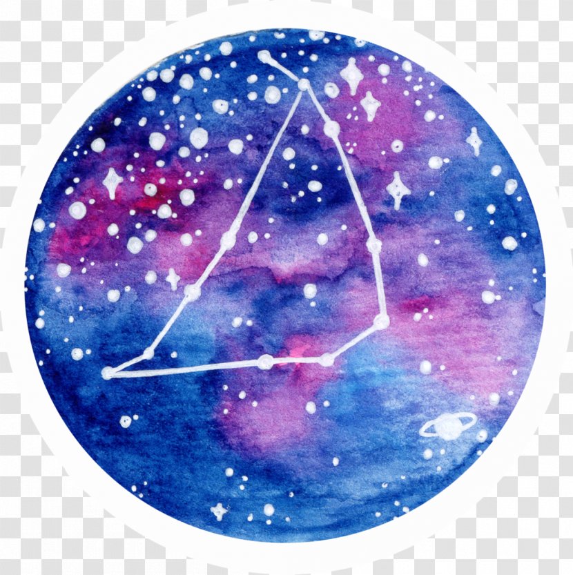 Cancer Constellation Capricorn Zodiac Sagittarius - Watercolor Painting - CONSTELLATION Transparent PNG