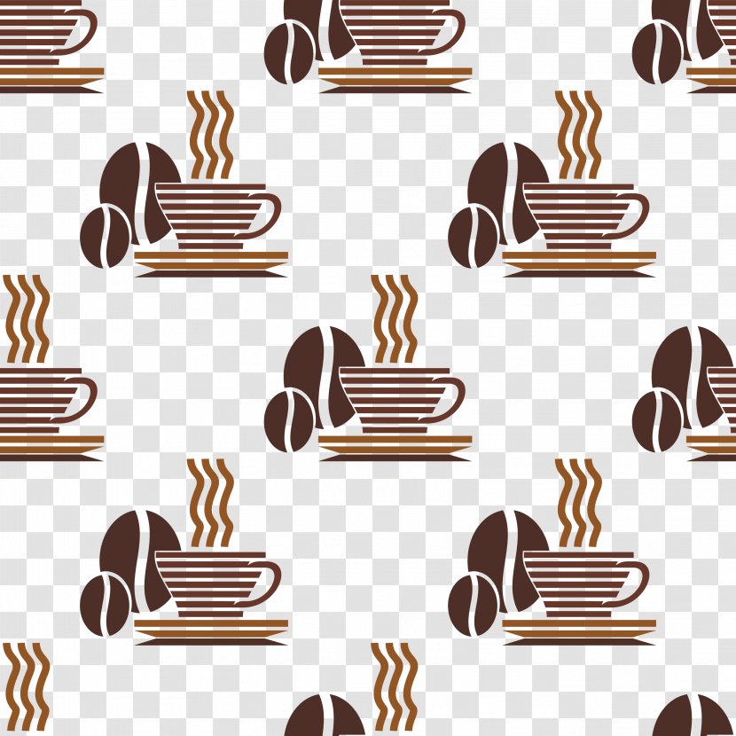 Coffee Cup Cappuccino Tea Cafe - Brown - Hot Transparent PNG