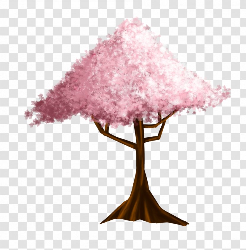 Tree Lilac Pink M - Sakura Transparent PNG