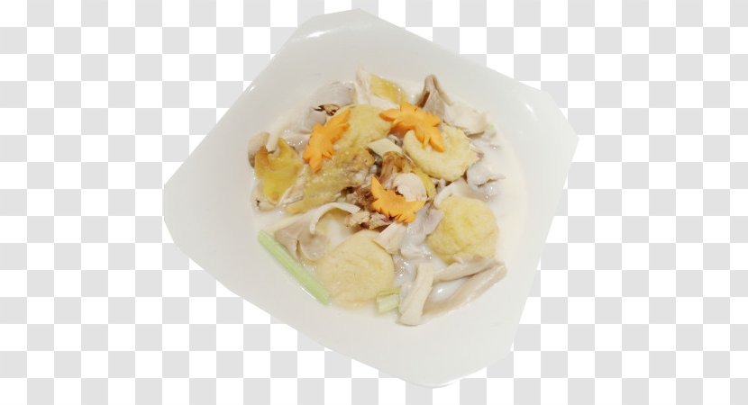 Chicken Oyster Mushroom Vegetarian Cuisine - Food - Dip Pay Salty Fish Transparent PNG
