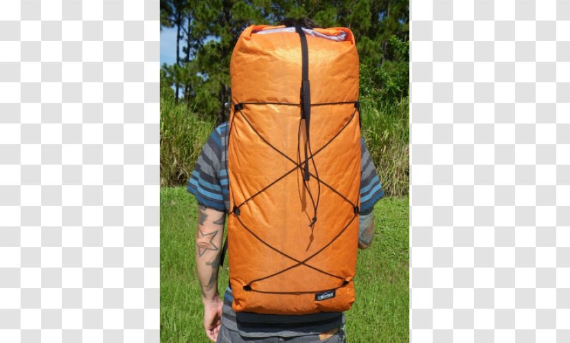 Ultralight Backpacking Tent Crumpler ULTRALIGHT Rucksack - Hammer - Black, Orange 210T Ripstop NylonBackpack Transparent PNG