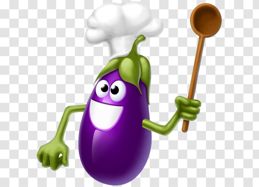Vegetable Eggplant Food Bell Pepper Fruit - Purple Transparent PNG