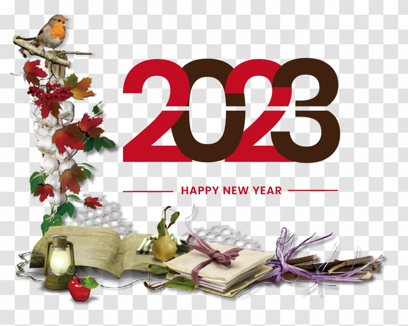 2023 New Year Transparent PNG