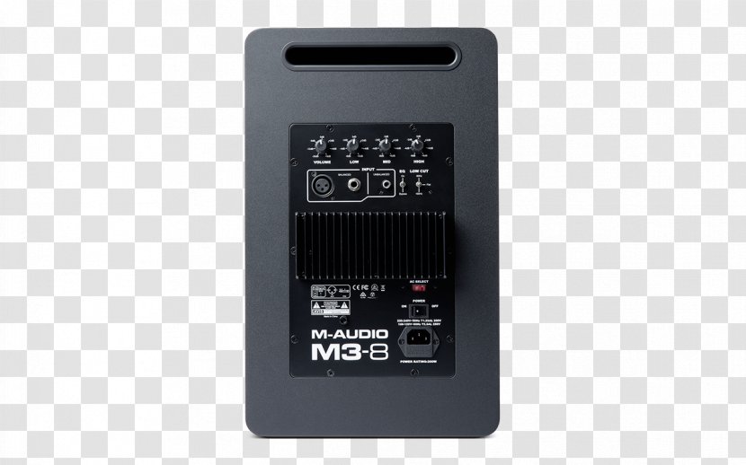 Studio Monitor Loudspeaker Recording M-Audio M3-8 - Heart - Musical Instruments Transparent PNG