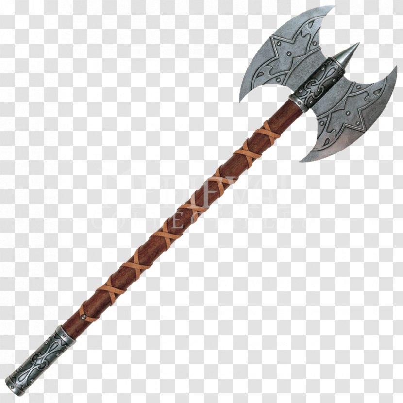 Battle Axe Middle Ages Blade Dane - Adze - Clipart Transparent PNG