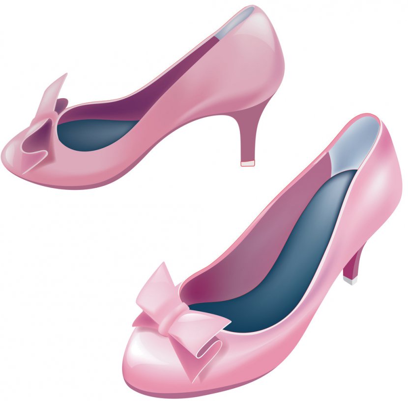 High-heeled Shoe Clip Art - Pink - Shoes Transparent PNG