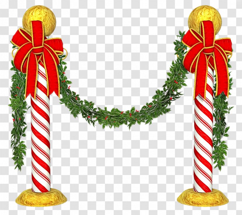 Christmas Decoration - Candy Cane - Event Transparent PNG