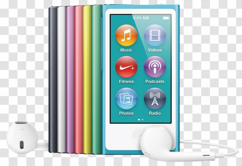 IPod Shuffle Touch Apple Nano (7th Generation) - Ipod Transparent PNG