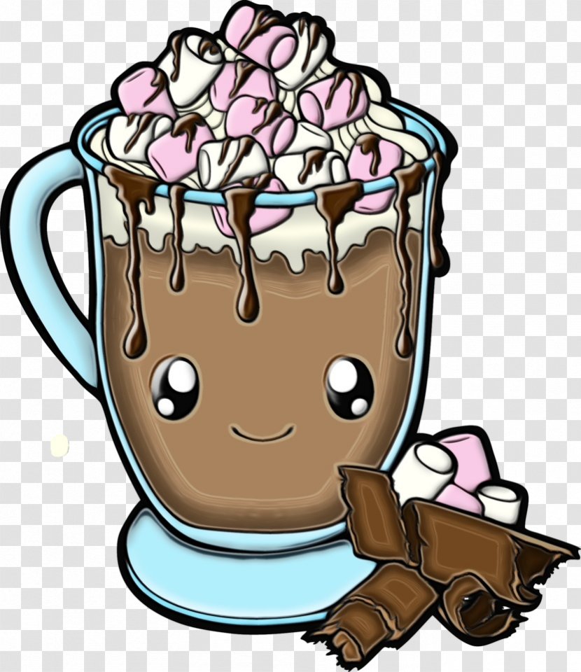 Coffee Cup - Wet Ink - Hot Chocolate Transparent PNG