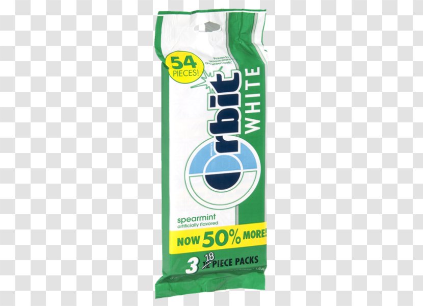 Chewing Gum Mentha Spicata Orbit Peppermint Sugar Substitute Transparent PNG