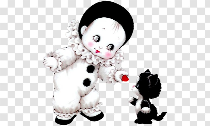 Love Romance Valentine's Day - Photography - Cute Mime With Kitten PNG Picture Transparent PNG