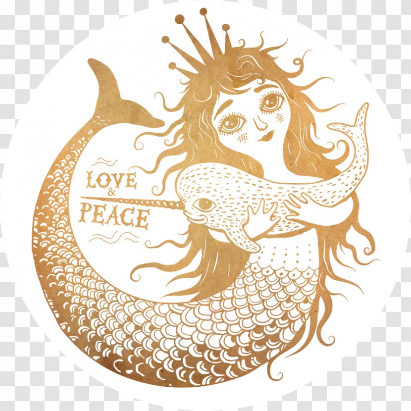 Illustration Art Graphic Design Painting Drawing - Text - Mermaid Transparent PNG