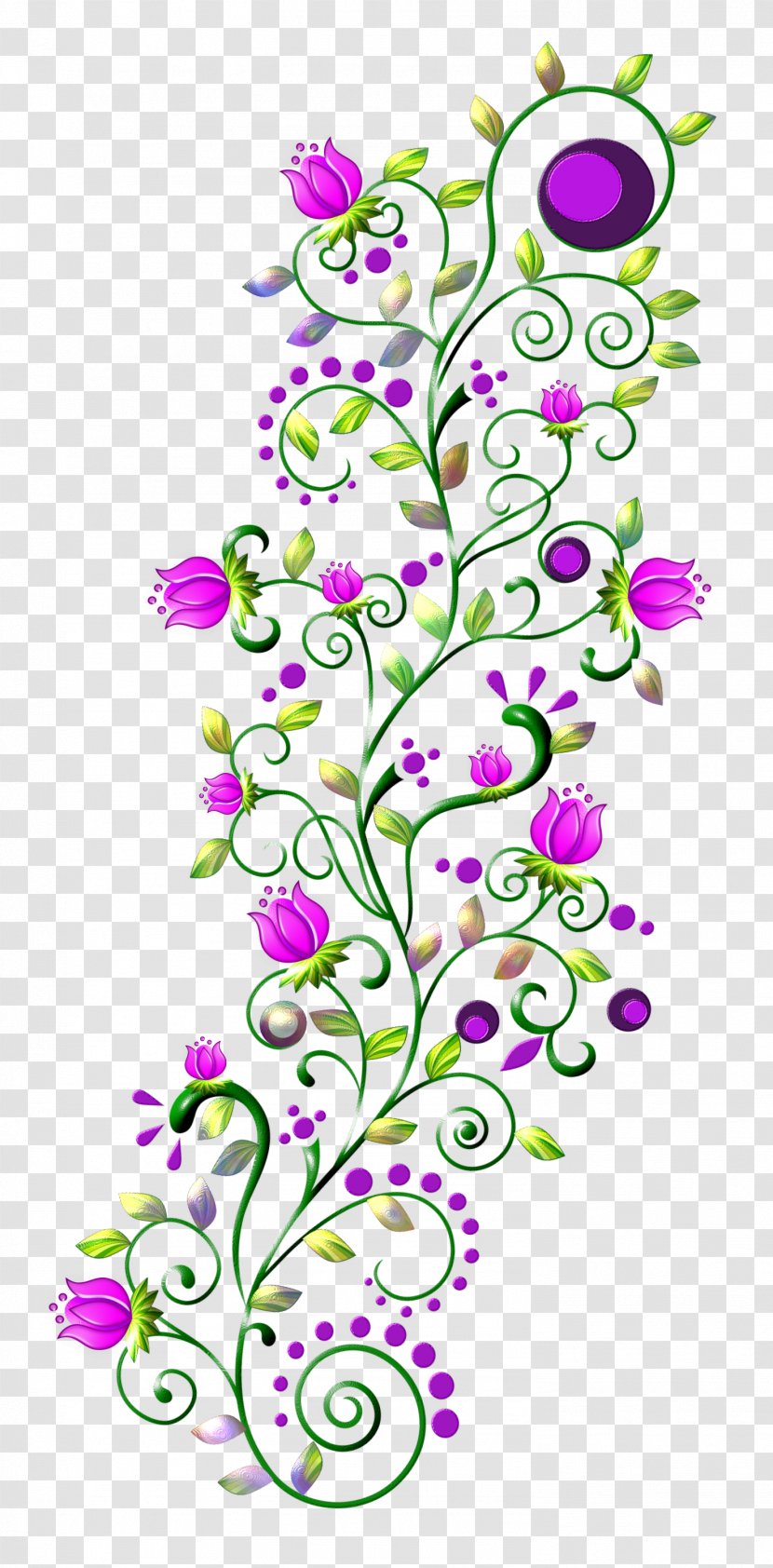 Floral Design Vine Flower Plant Ivy - Tree Transparent PNG