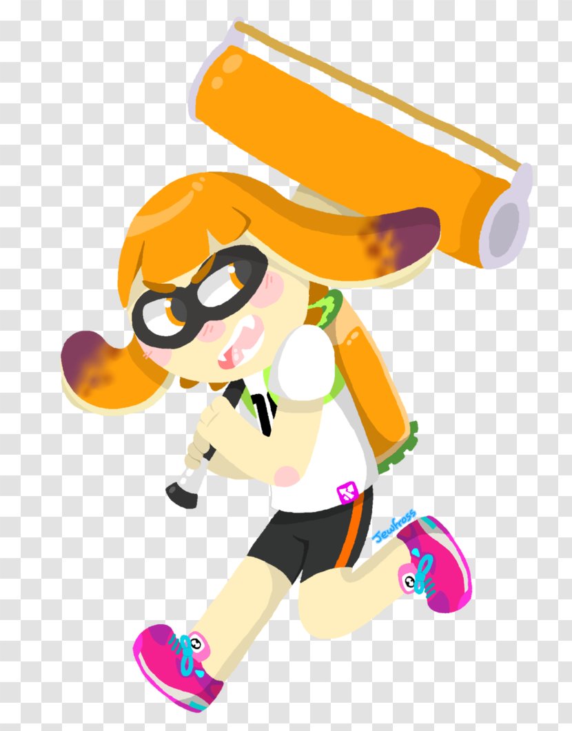 Splatoon Tamama Drawing Squid - Material Transparent PNG