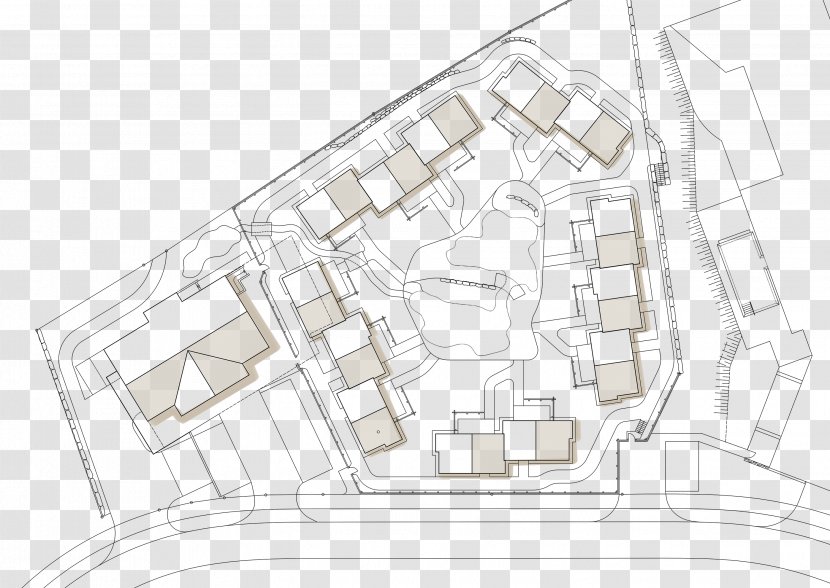 Architecture Floor Plan House - Drawing Transparent PNG