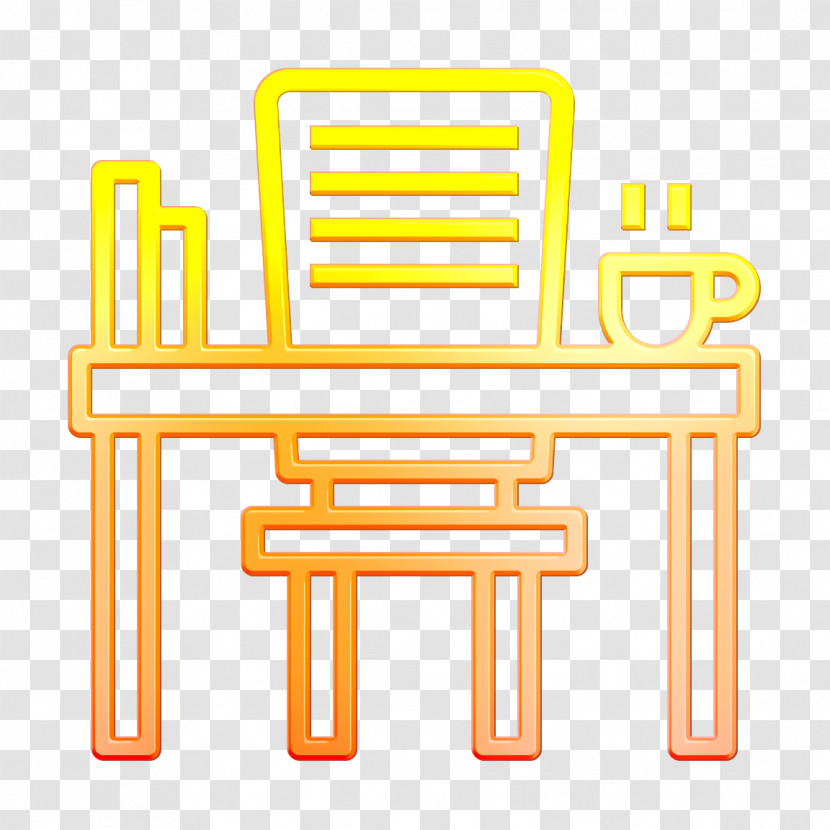 Classroom Icon Desk Icon Office Stationery Icon Transparent PNG