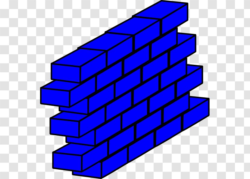 Wall Brick Blue Clip Art - Symmetry - Walle Transparent PNG