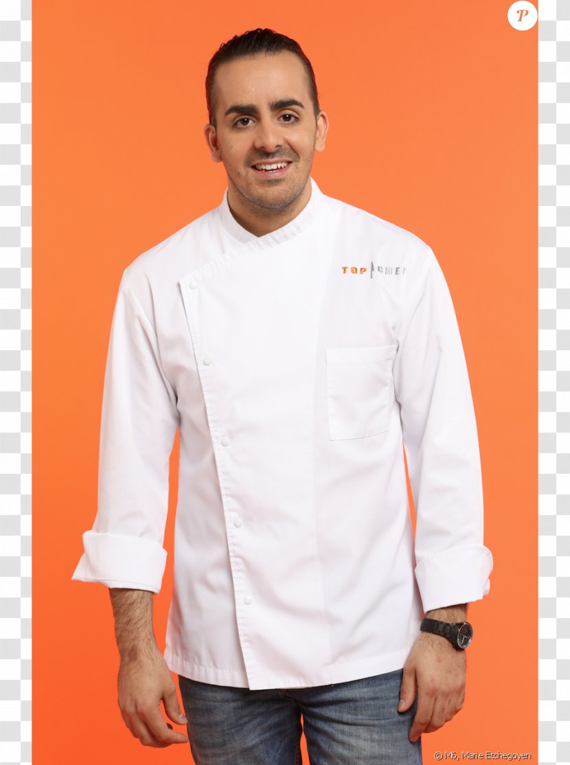 Philippe Etchebest Top Chef France Saison 8 De Brigade Cuisine - T Shirt Transparent PNG