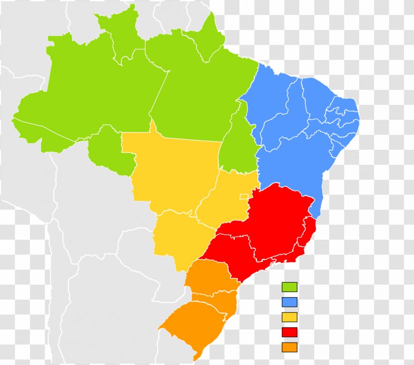 Brazil Map Geography Clip Art - Captaincies Of Transparent PNG