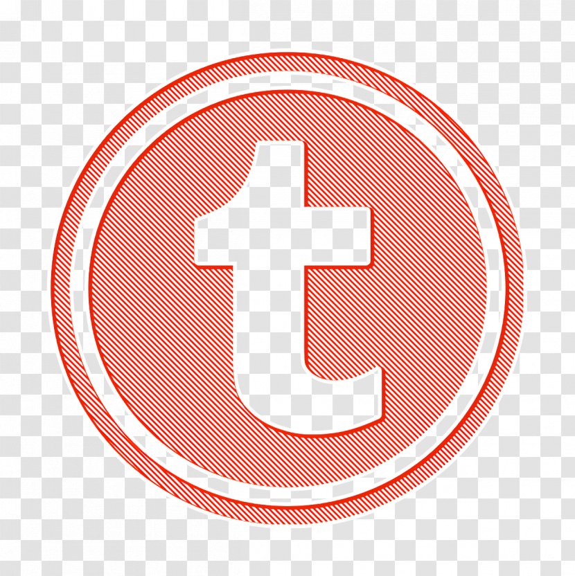 Social Network Icon Tumblr - Logo - Cross Sign Transparent PNG