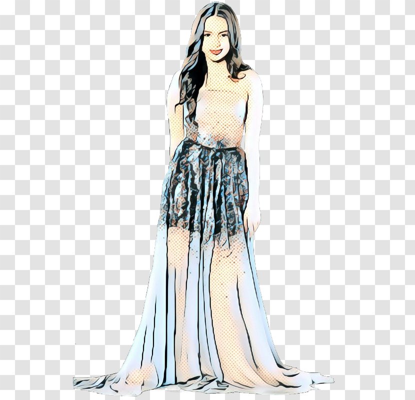 Clothing Dress Gown Fashion Model Illustration - Costume Design Transparent PNG